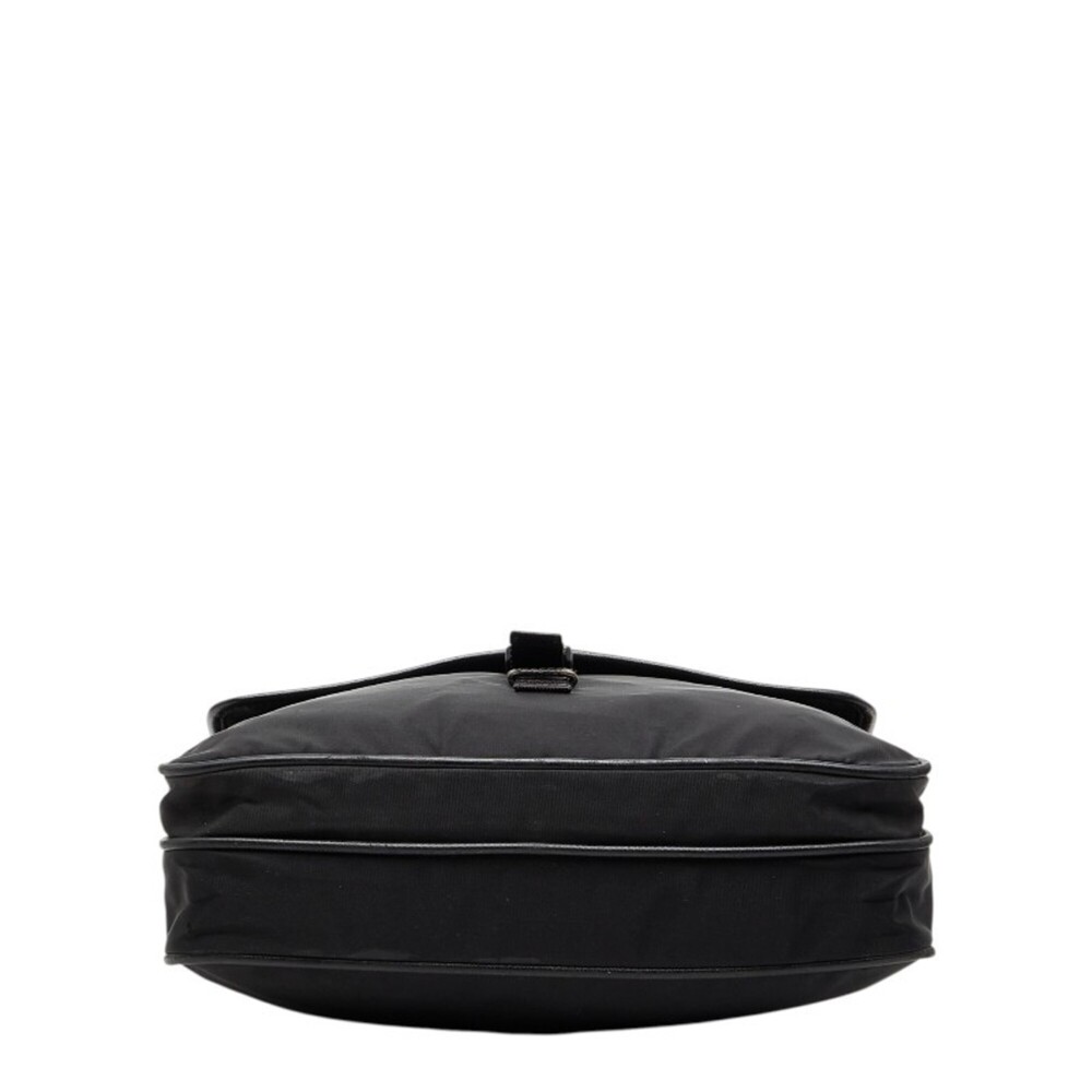 PRADA Black Leather Shoulder Bag - Picture 3 of 11